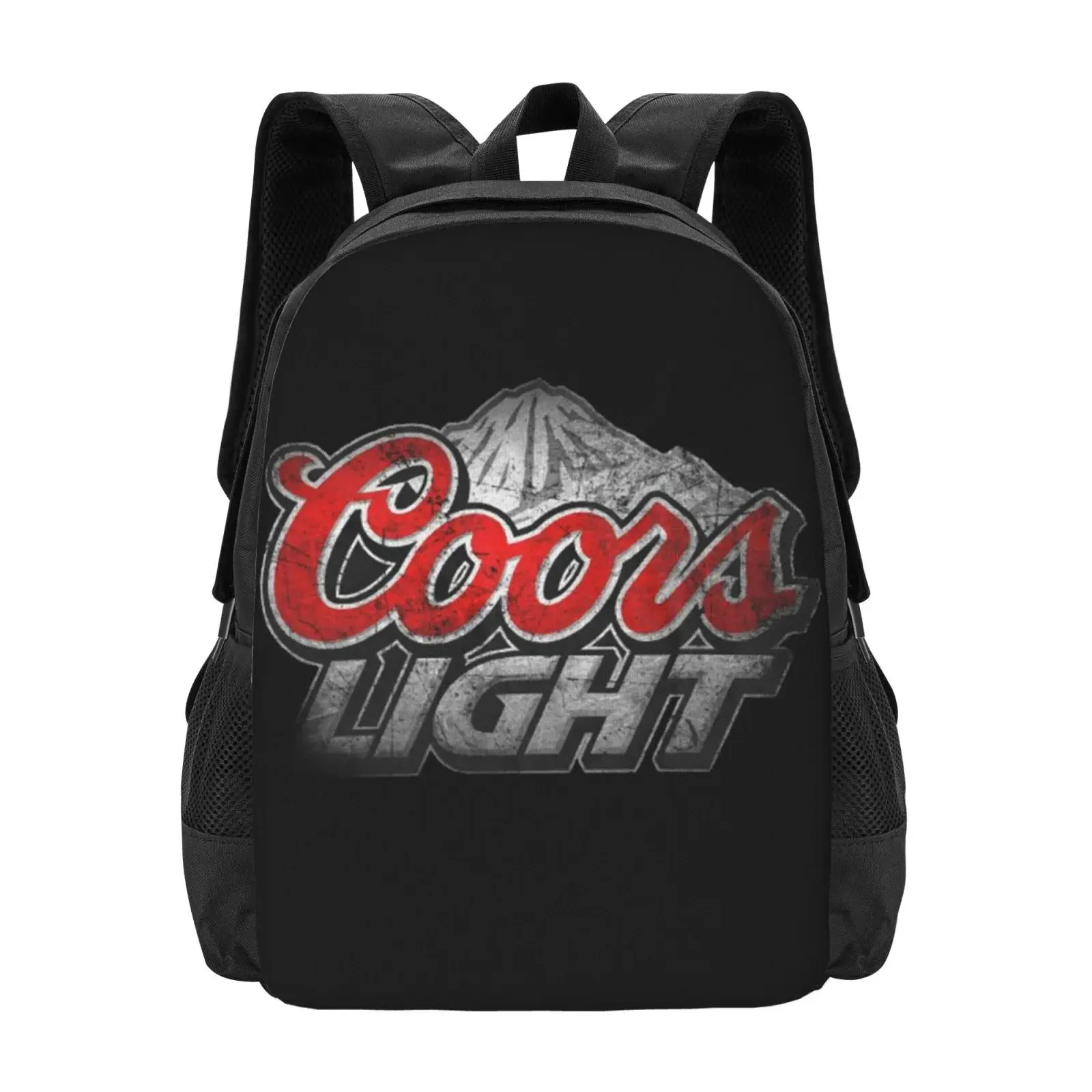 Coors Light Beer Backpack Fashion Travel Backpack Laptop Backpack 16ch Simple And Large Capacity