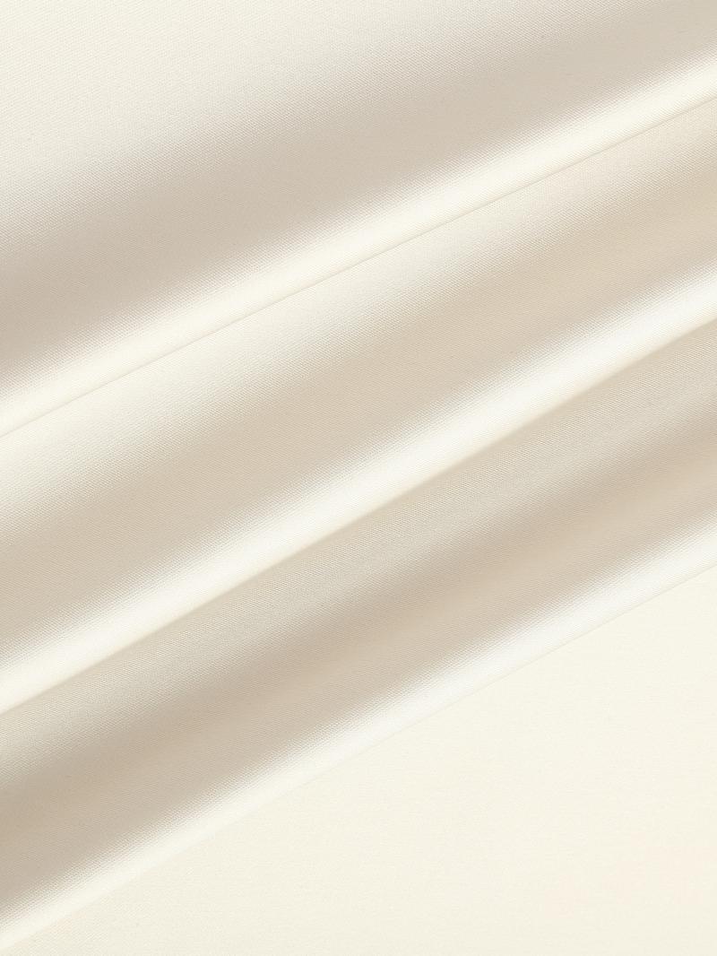 Cider Satin Solid Ruffle Long Skirt Fashion Bottom