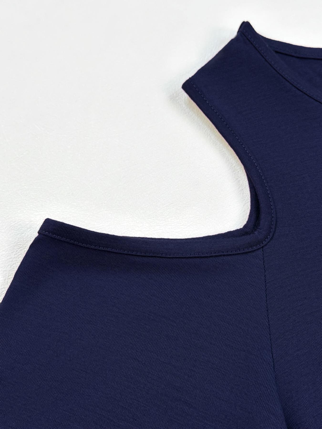 Women's Round Neck Off-Shoulder Elastic Fitted Casual Long Dress, Plus Size, Comfortable Fabric, Perfect for Travel & Various Occasions