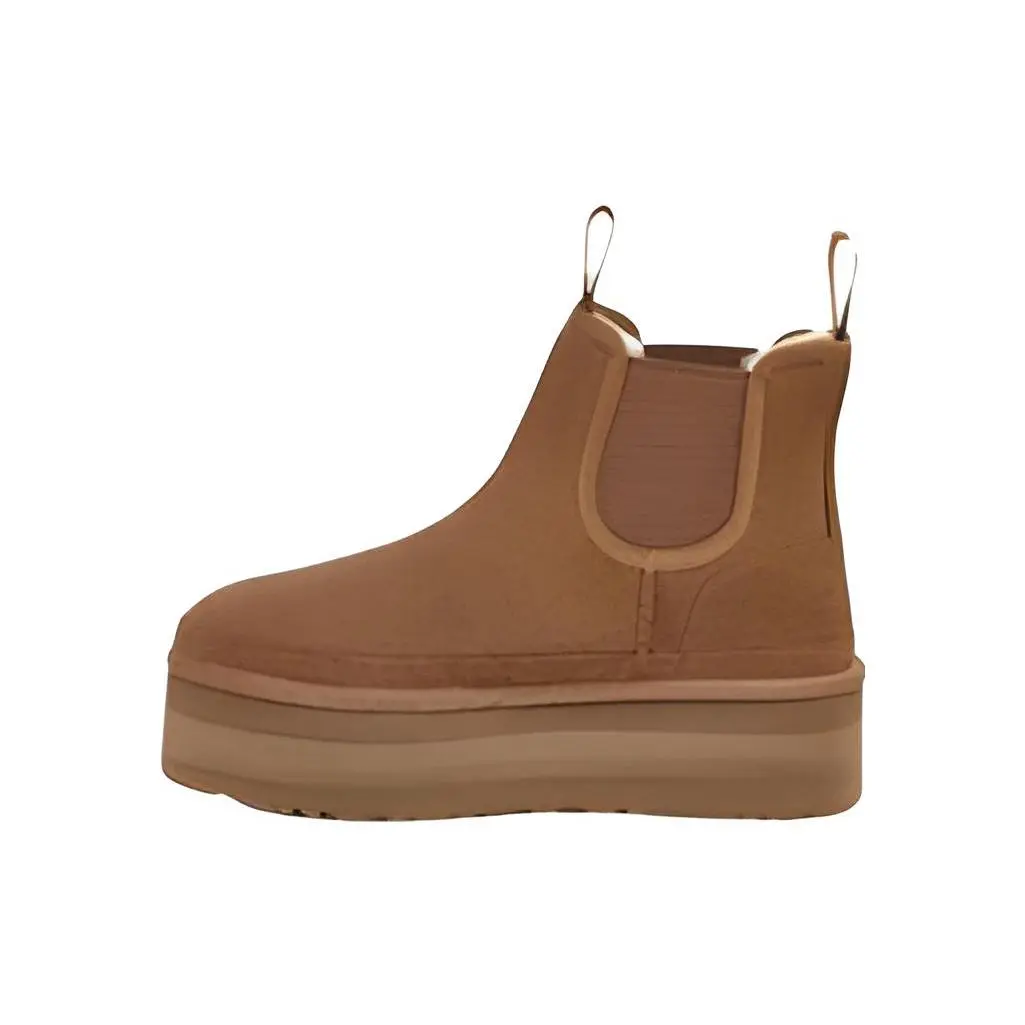 UGG Wmns Neumel Platform Chelsea Boot 'Chestnut' 1134526-CHE