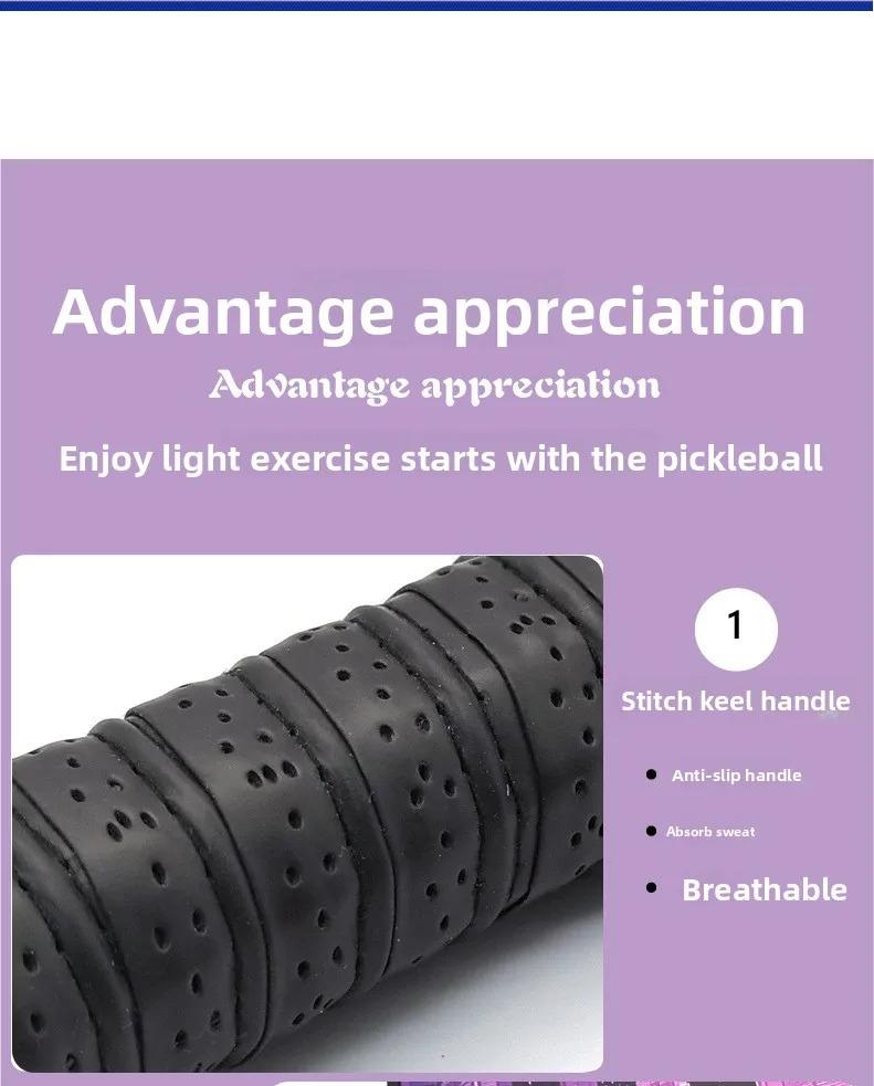 USAPA Lightweight Carbon Fiber Pickleball Paddles Set 2 Paddles 4 Balls Summer Outdoor Sport