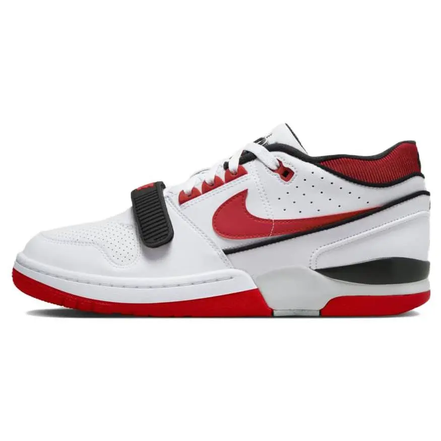 Billie Eilish x Nike Air Alpha Force 88 Leather Low-Top Sneakers for Men and Women in White and Red Verifiable, with credentials and supporting global authentication