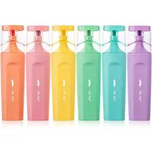 - Aesthetic Highlighters, 6 Pack,  Colors, Cute Highlighters  Colors for Journaling, Highlighting, Underlining,  Dry,  to School Supplies