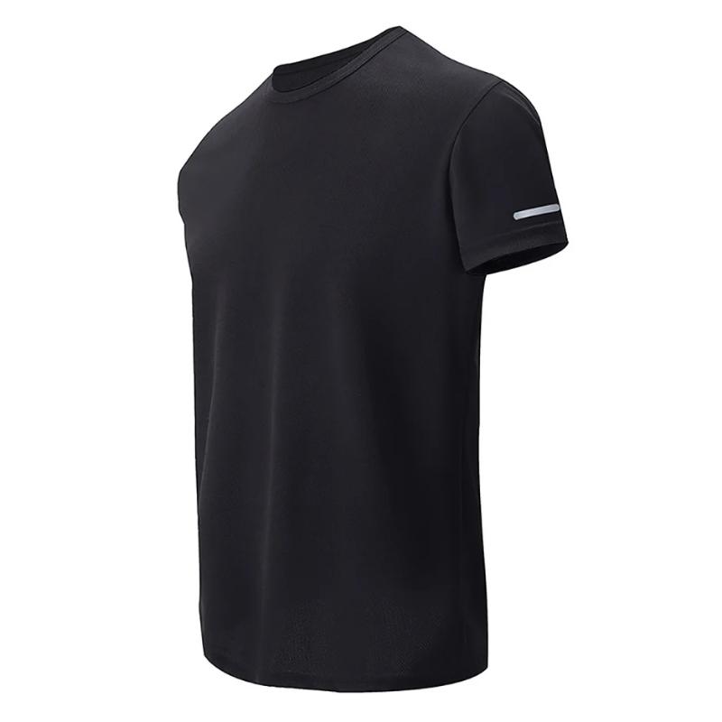 Kyn Apparel Piece Men's Four Season Short Sleeved Quick Drying Sports And Fitness Comfortable Plus Size Youth Casual Basic T-shirt