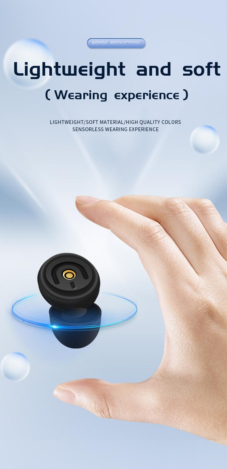 Filter Noise Reduction Protective Earplugs 50dB Anti-Noise Soundproof Anti-Interference Sleeping Reading Artifact Ultra Quiet