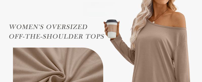 Womens Off The Shoulder Tops Oversized Tshirts Long Sleeve 2026 Casual Basic Tees with Camouflage Print Womenswear Blouse Floral  Fashion Elegance Everyday Style Fit