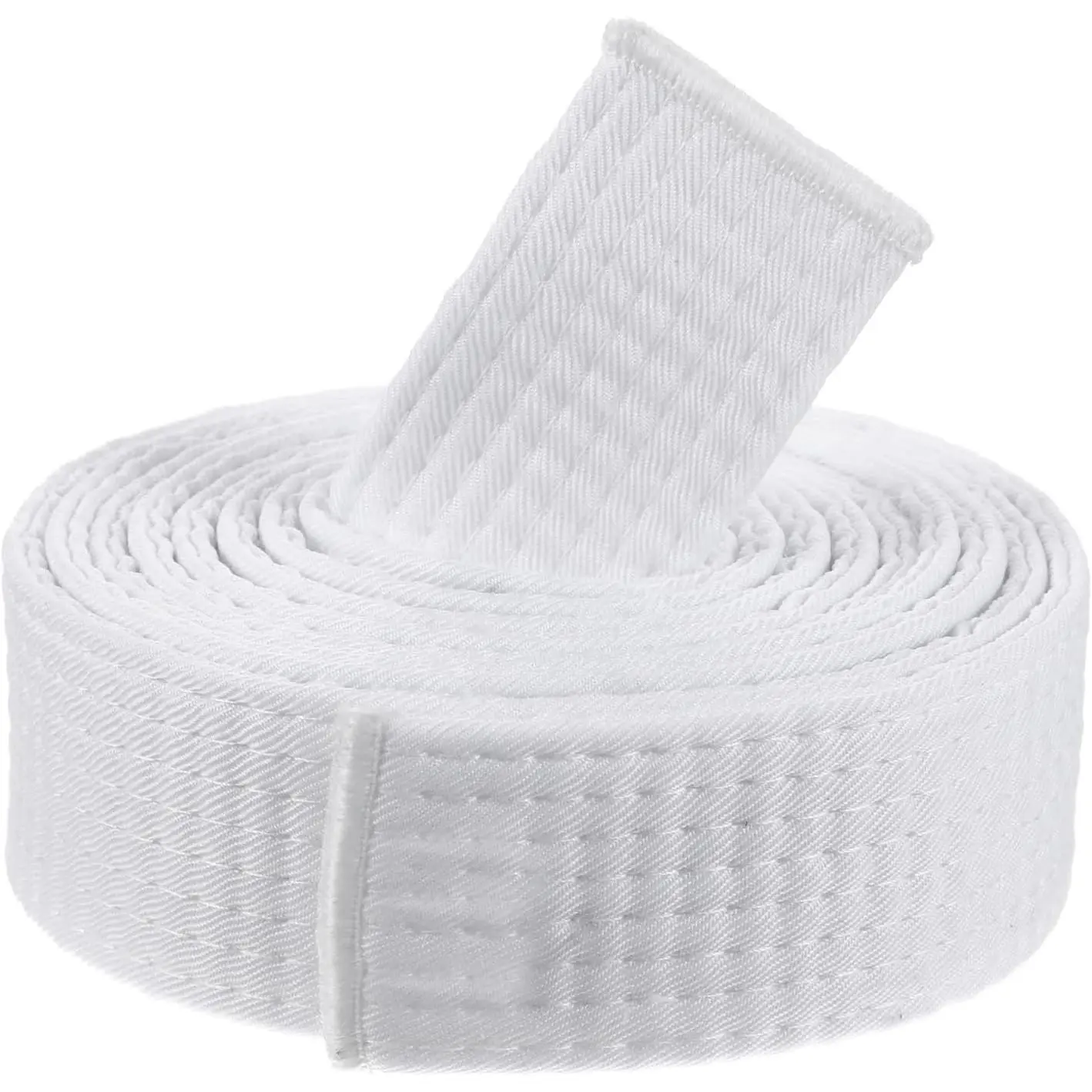 Yellow Double Karate Belt, Taekwondo Yellow Belt Solid Rank Martial Arts Belts, Uniform Belts Universal Fit
