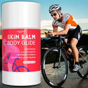 1PC - Glide Running Stick, Bodyglide, Bodyglide Body Anti Chafe Balm,Non-Greasy & Refreshing, Deep Moisturizing, Quick Absorption, Reduces Friction, Use Pre & Post-Workout, Safe For All User - 40g