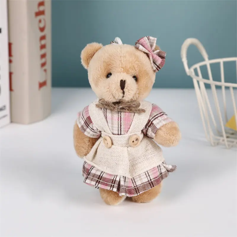 Pink Bow Female Bear