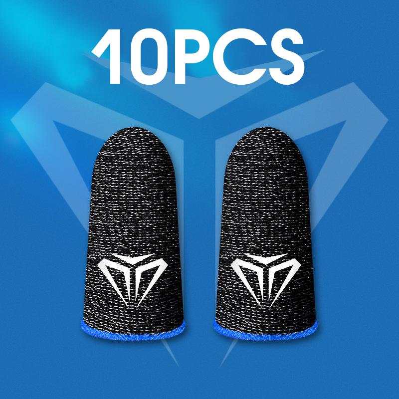 Mobile Game Fingertip Gloves For PUBG Gamer Sweatproof Anti-slip Touch Screen Finger Sleeve Breathable Gaming Finger Cover