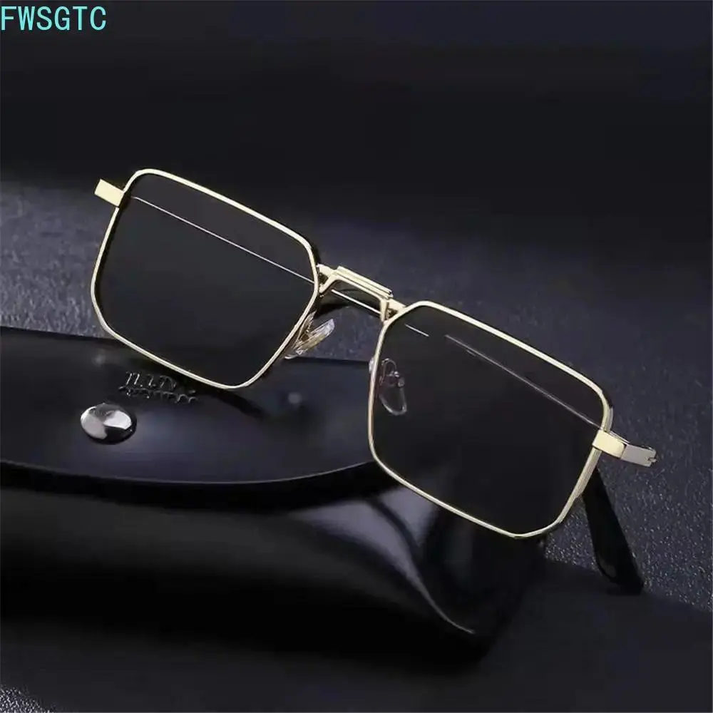 Retro Rectangle Box Sunglasses Unisex Metal Frame UV400 Anti UV Lightweight Designer Shades Men Women Outdoor Driving Beach Vacation Fashion Eyewear summeroutfits vacationoutfits beachoutfits