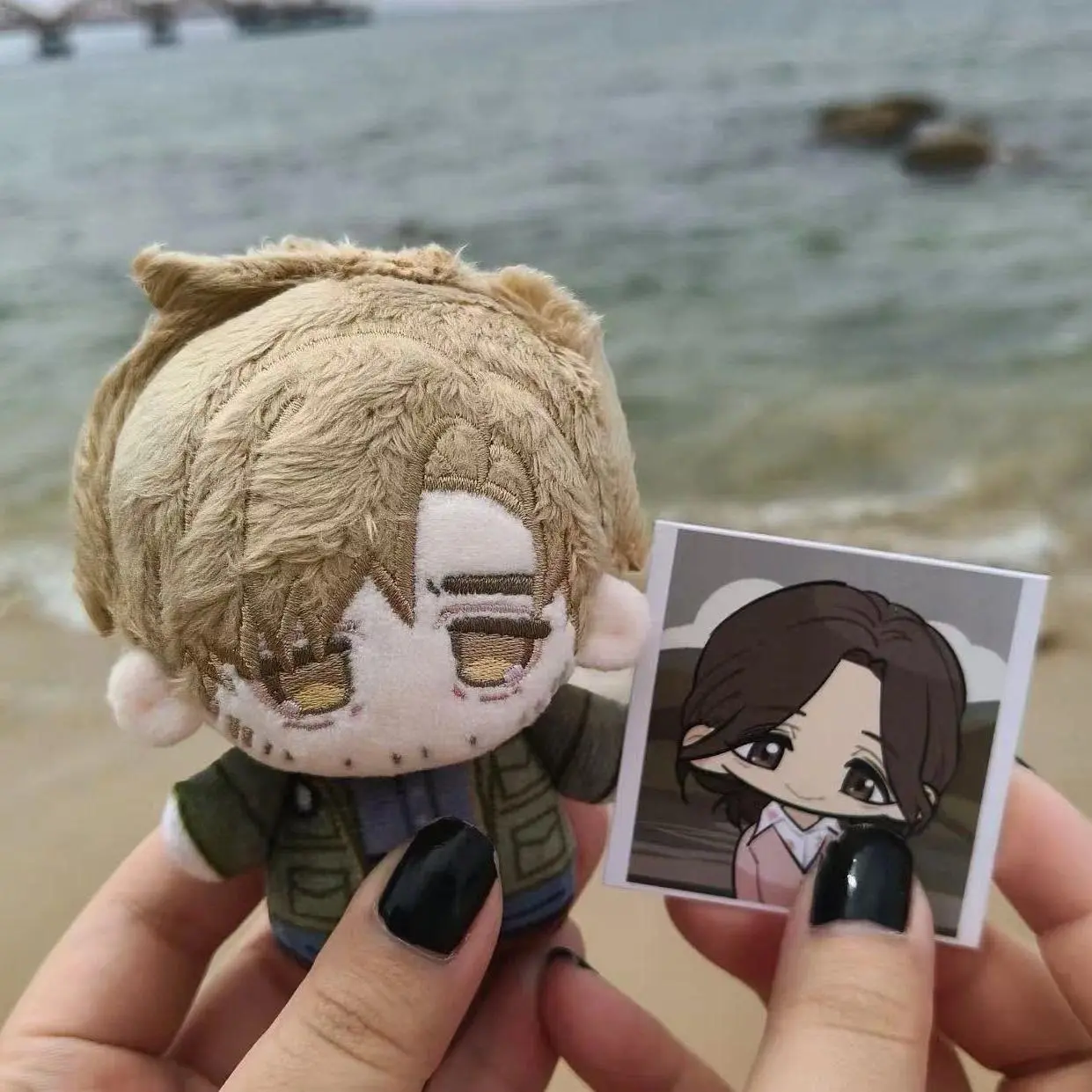 10cm Stuffed Game Silent Hill 2 James Sunderland Plushie Dolls Cosplay Plush Doll Toys Pendants Keychain Birthday Xmas Gift