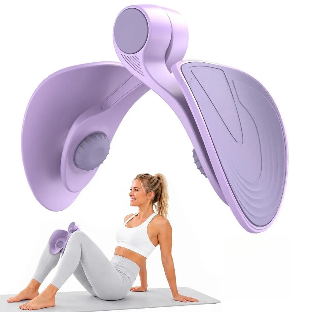 Adjustable Pelvic Floor Exercise Trainer, Kegel Trainer, Portable Leg Muscle Training Tool, Unisex Leg and Thigh Stretch Workout Fitness Aid, Home Gym Equipment