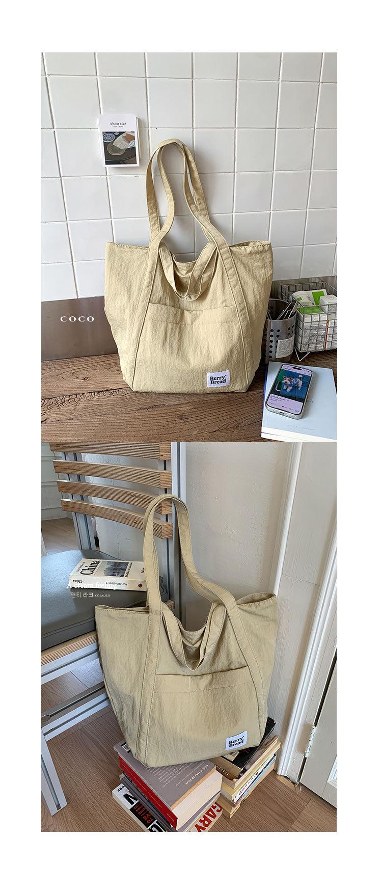Textured Fashionable Tote Bag Casual and Lightweight Handle Bag Perfect for Shopping and Versatile Across The Shoulder Bag