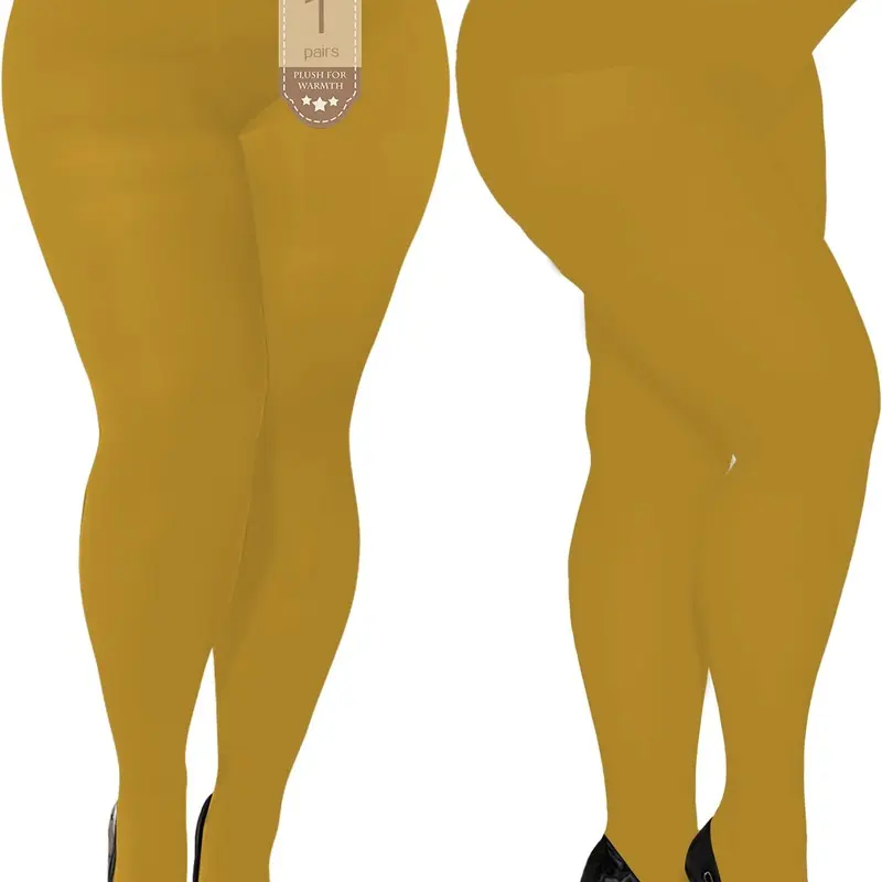 Women's Sheer Tights 80D | Plus Size Hosiery | Semi Transparent Pantyhose | Fashion Stockings