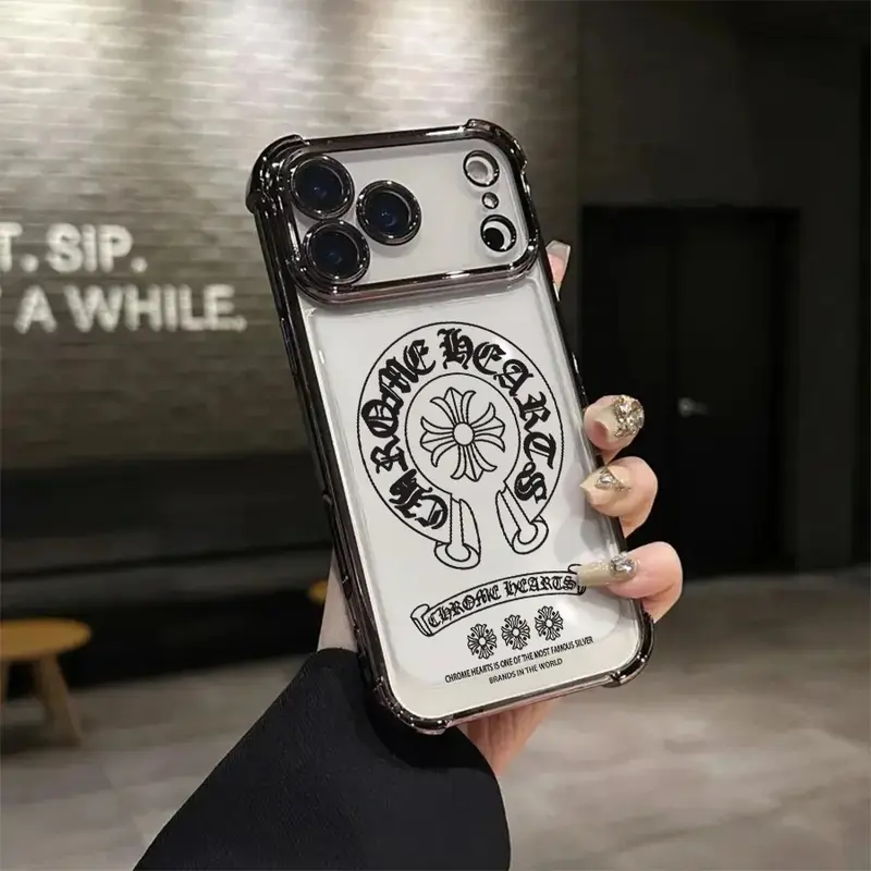 chrome hearts phone case iphone 15 pro max - TikTok Shop