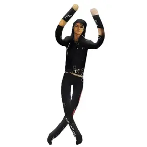 Anime Michael Jackson Cosplay Prop Doll Plush Stuffed Figure Dolls Room Decoration Abstract Joint Mobility Props Gift