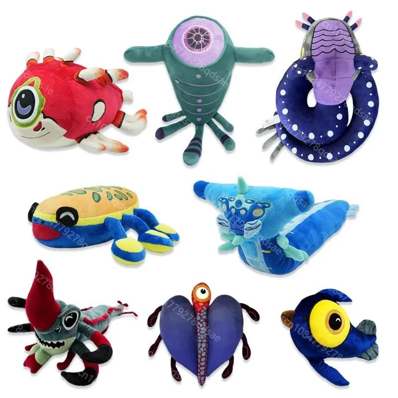 Hot New Anime Subnautica Plush Subnautica 2 Oculus Sea Creature Plush Game Peripheral Death Leviathan Plushie Doll Toy Fans Gift
