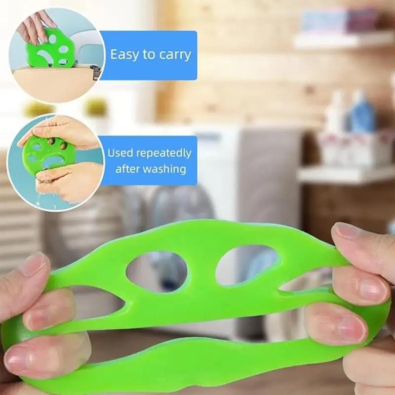 Pet Hair Removal Laundry Tool, Reusable Washing Machine Hair Catcher, Dog & Cat Grooming Tool, Pet Supplies, Laundry Balls