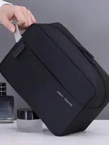 Large Capacity Oxford Cloth Toiletry Bag, Portable Cosmetics Storage Bag, Outdoor Travel Multifunctional Bag, and