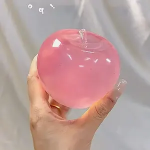 Green Apple Blue Maltose Squishy Toys Anti Stress Sensory Fidgets Toy Soft Simulated Transparent Slow-rebound Decompression Toy
