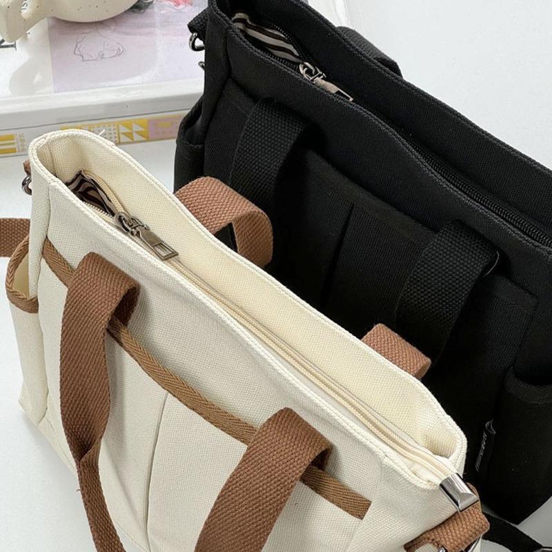 Fashionable Multi-Functional Handbag in and, Durable Polyester Shoulder and Crossbody Bag, Perfect for Commuting, Travel and Gifting