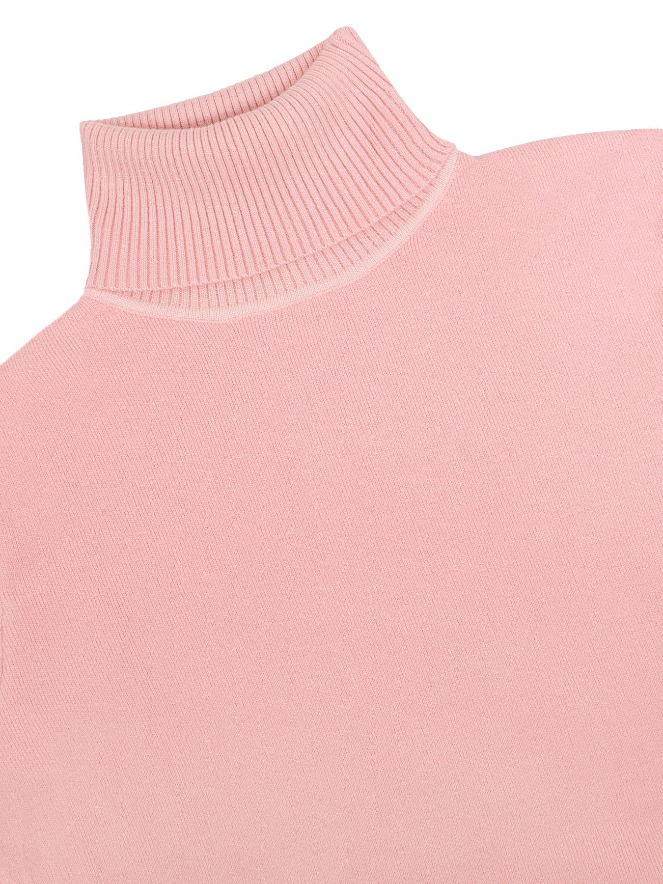 Women's Plain High Neck Sweater, Casual Long Sleeve Jumper for Fall & Winter, Fashion Ladies' Knitwear for Daily Wear