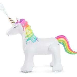 Unicorn Sprinkler Inflatable Water Sprinklers Outdoor Water Toys Inflatable Ginormous Unicorn Toys Yard Sprinkler for Kids (L)fidget toys