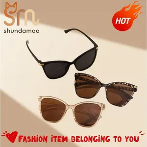 3pcs Women's Retro Cat-Eye Sunglasses  - UV400 Protection, Lightweight Frame, Suitable for Driving & Daily Wear, Flattering for All Face Shapes
