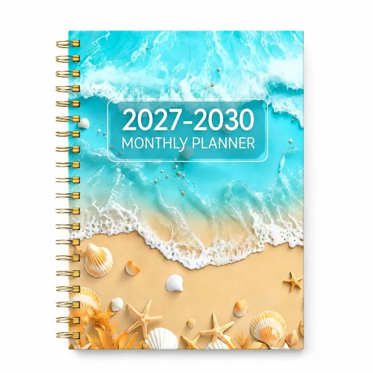 2027-2030 Four-Year Long-Term Monthly Planner Notebook, Ideal for Goal Setting, Parenting Records, Career Planning, Health Tracking