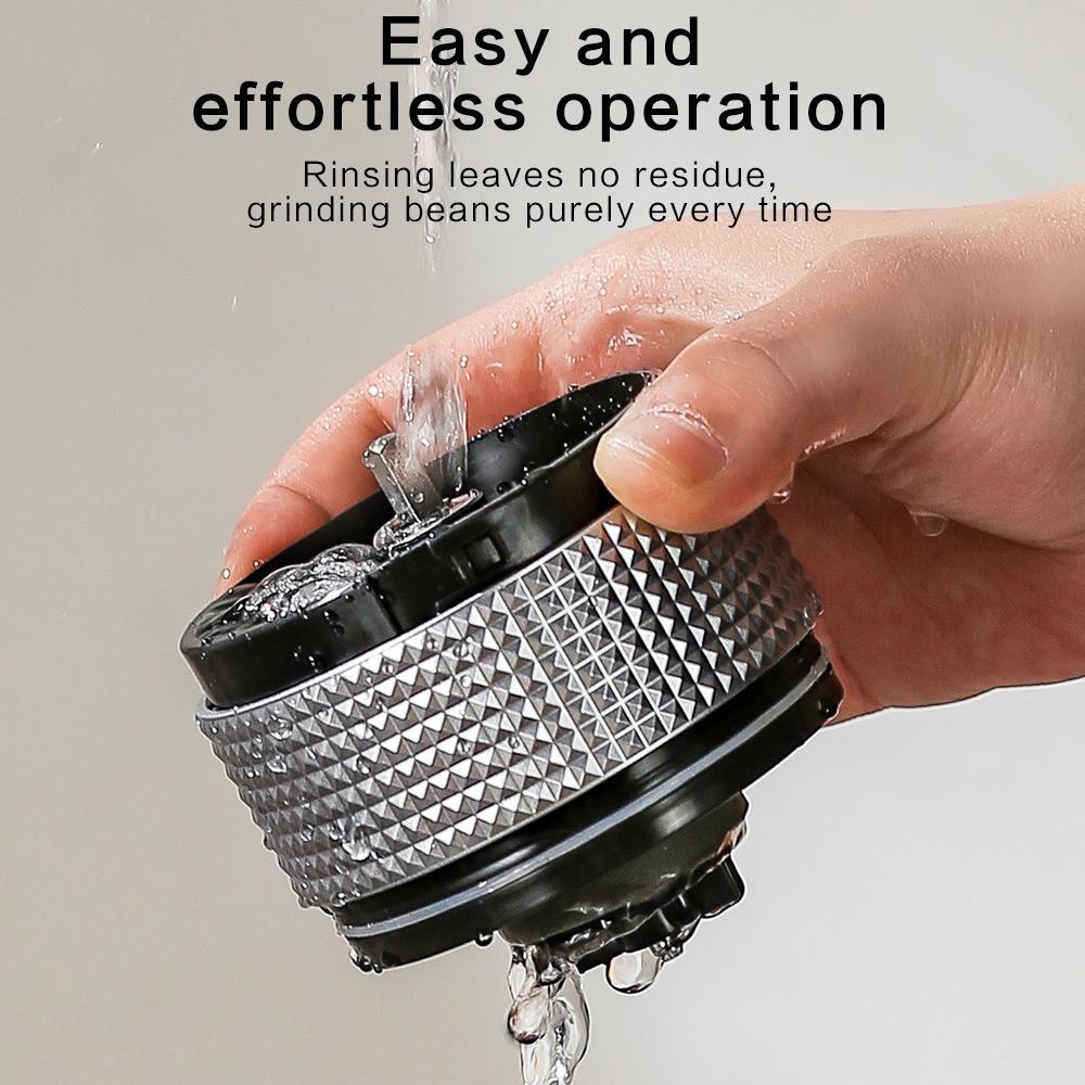 USB Electric Coffee Grinder, Automatic Cone Shaped Coffee Bean Mill, Coffee Grinder for Home Office Coffee Shop, Easy and Effortless Operation