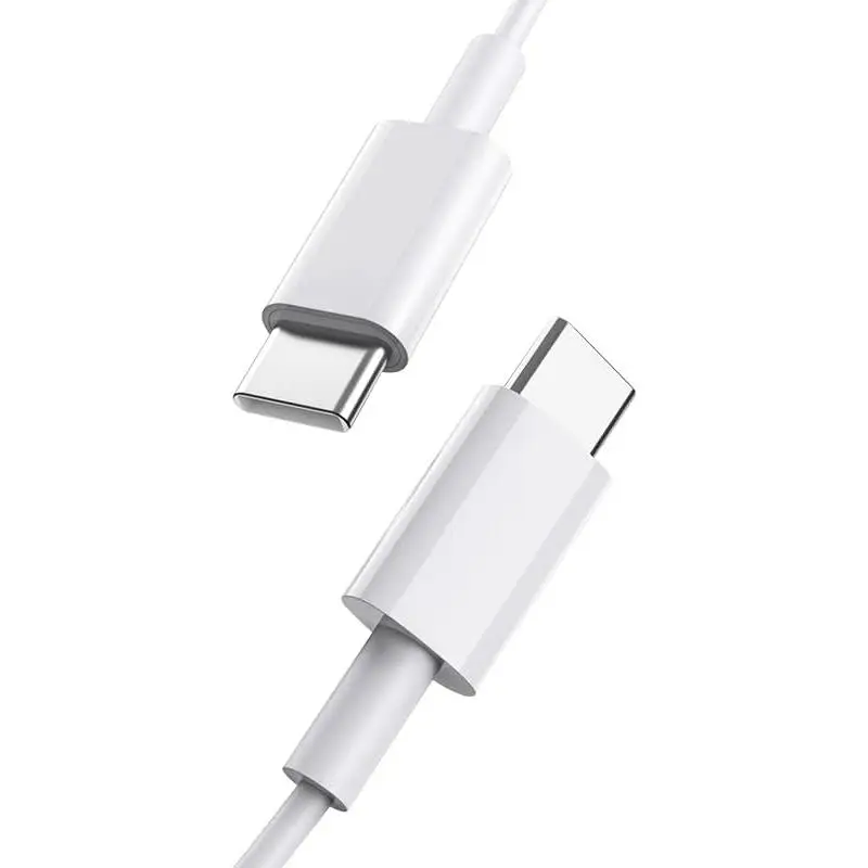 USB C to USB C , Type C to Type C , 2 Pack [3.3FT, 3.3FT],  , High Speed Data Transfer, Android Phone  and , Trustable (White)