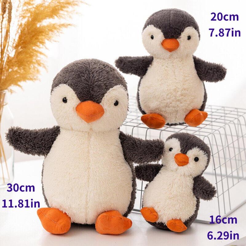 Penguin Design Plush Toy, Cute Stuffed Animal Plushie, Cuddly Stuffed Animal, Soft & Comfy Plush Cushion, Cute Gifts for Adults, Animal Plushie