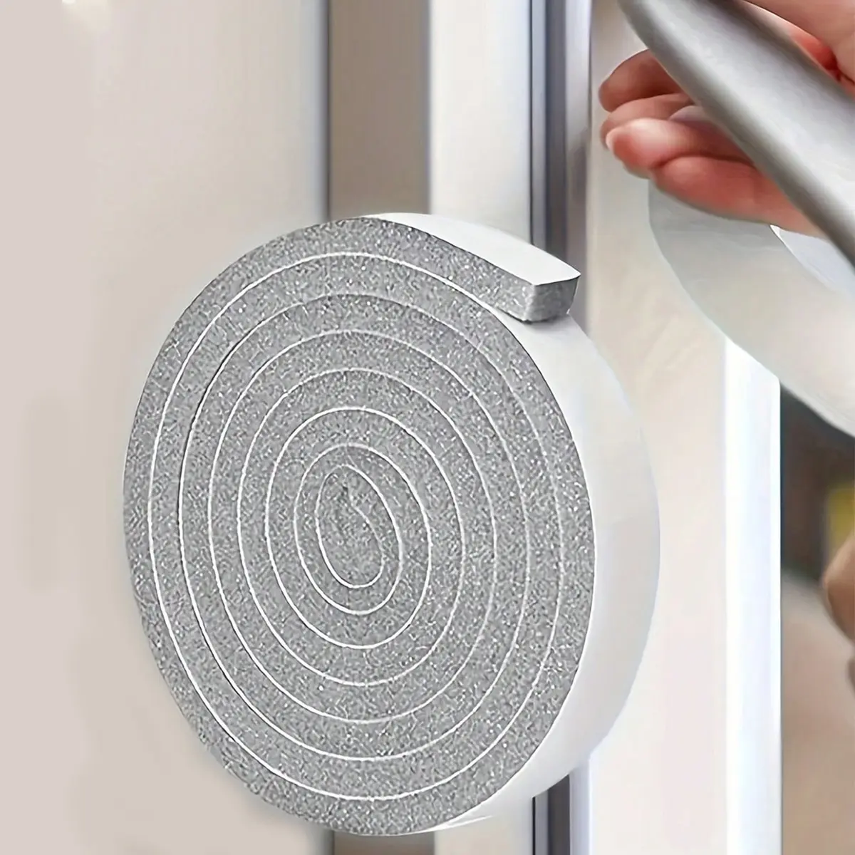 Self-Adhesive Window Seal Strip, Insulating Foam Tape, Soundproofing Door Gasket, Dustproof Windproof Plastic Steel Window