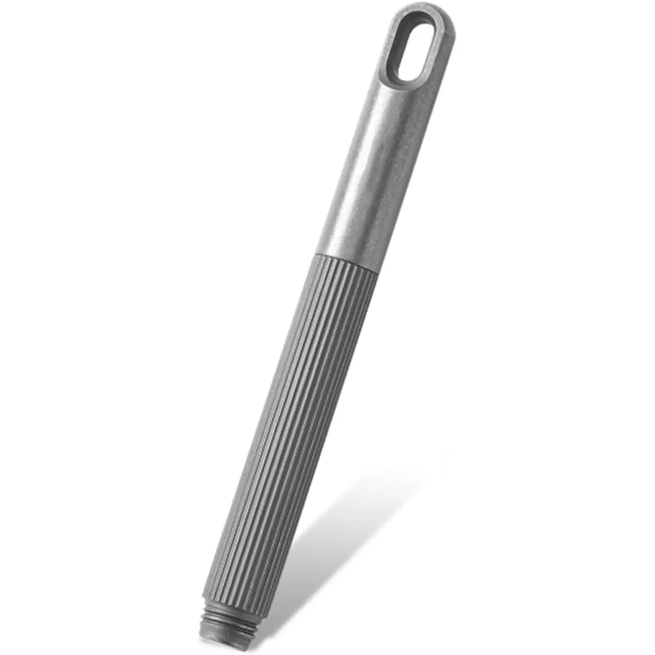 Titanium Mini Ballpoint Pen Pocket Pen 3.43" with  Hole for Everyday Carry Business Daily Use (Stonewash-extended)
