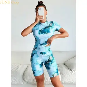 Women’s Two Piece Strapless Bandeau Swimsuit Set, Metal Ring Detail High Stretch Soft Non Slip Secure Supportive Bathing Suit Trendy Beachwear for Summer Beach Getaways Pool Parties Tropical Resort Vacations