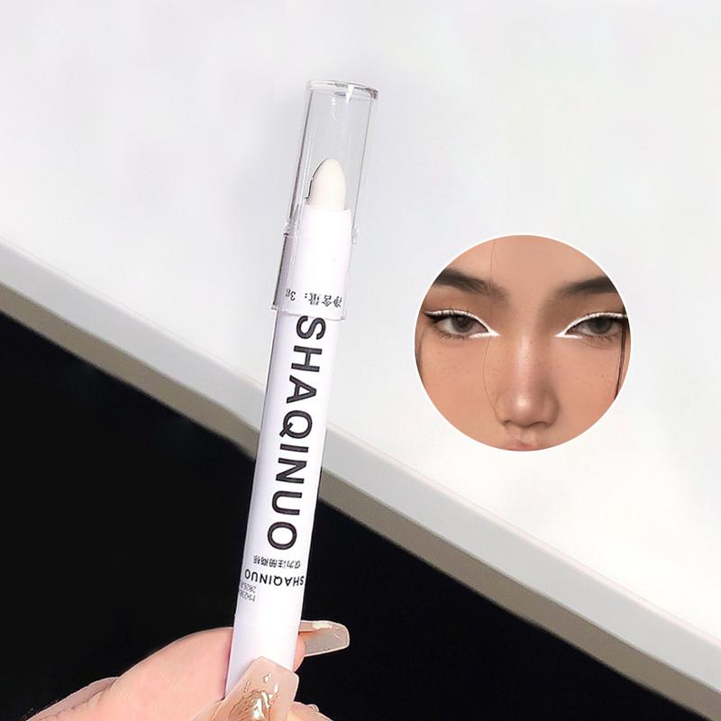 Long Lasting Shimmering Highlighter Pen, Glitter Eye Brightener Stick, Natural Eye Shadow Highlighting Pen, Eyeliner for Makeup, High-gloss Eyeshadow Pen, Glow Seeker Highlighter Pen