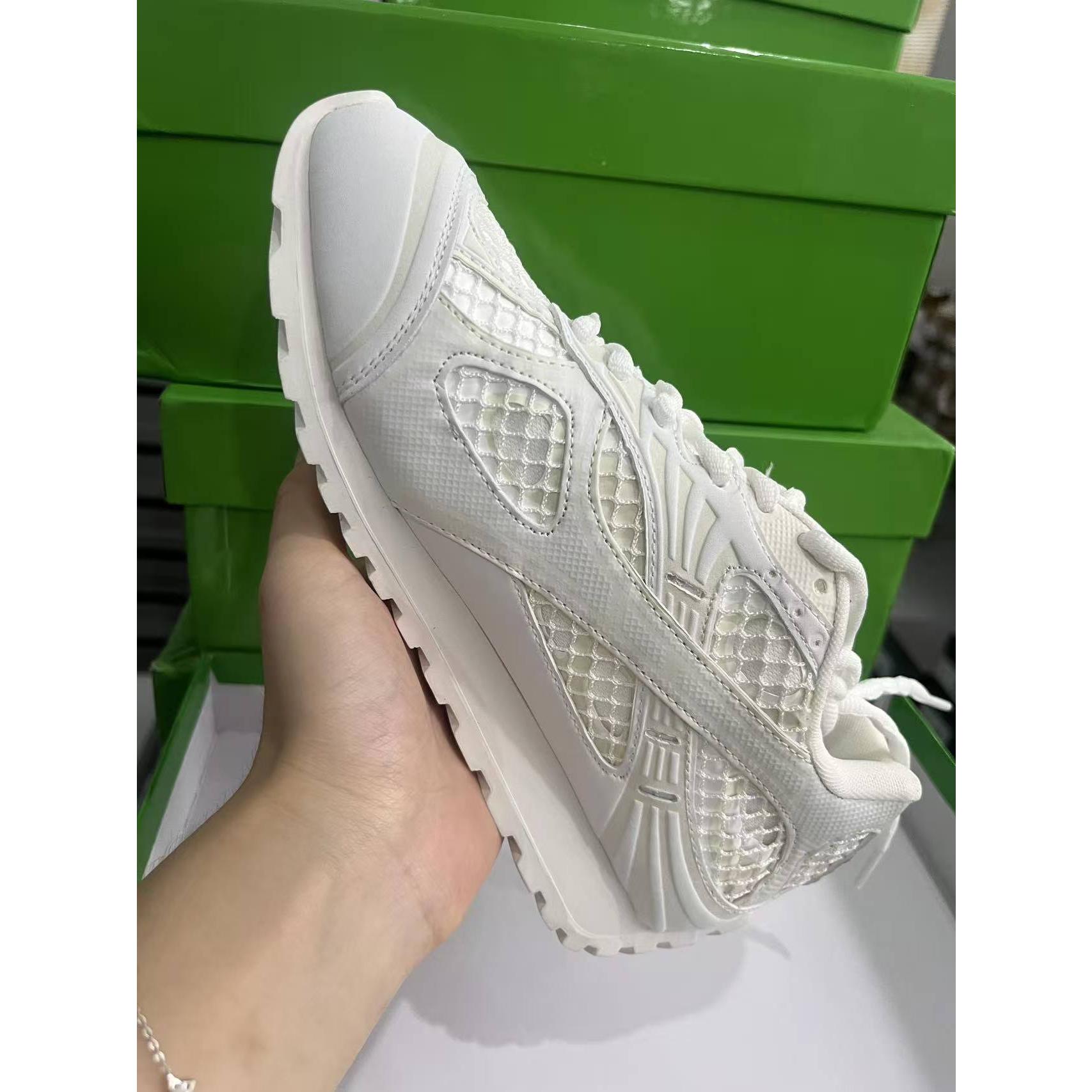 Metallic Red & Purple Retro Sneakers, Breathable Mesh Reflective Running Shoes, Trendy Chunky Casual Footwear