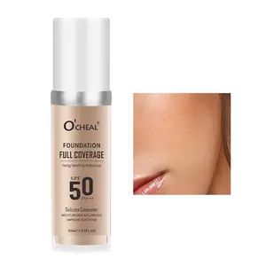 30ml Long-lasting Foundation, Temperature Discoloration Foundation, Hydrating Foundation, Moisturizing Coverage Makeup Cream, Lightweight Concealer Foundation, Flawless Coverage Foundation, Christmas Gift