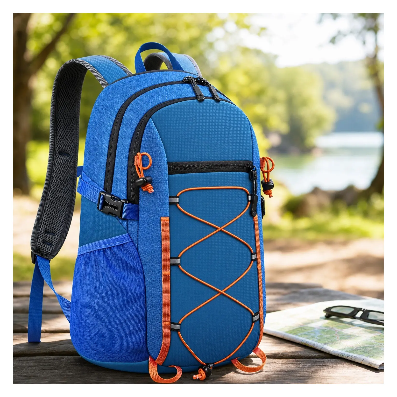 20L Packable Waterproof Hiking Backpack, Lightweight Foldable Daypack, Tear-Resistant Nylon, Multi-Compartment Storage, Ultralight Travel Daypack for Men & WomenGift