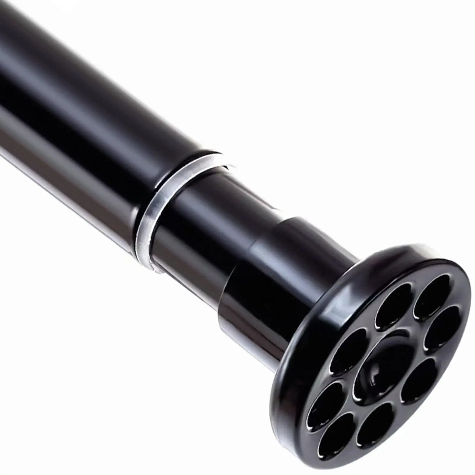 Adjustable Shower Curtain Rod, Rust-Resistant Non-Slip, No Drilling Needed, Spring, 2.54cm Diameter, Bathroom/wall/closet Door Use