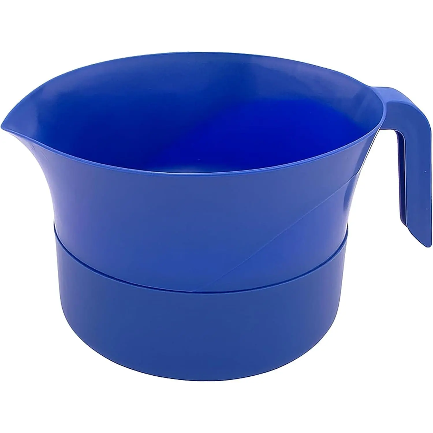 3- Colander  Strainer Set – Blue  Separator with Handle, Container & Lid –  Bacon, Pasta,  –  Kitchen Gadget