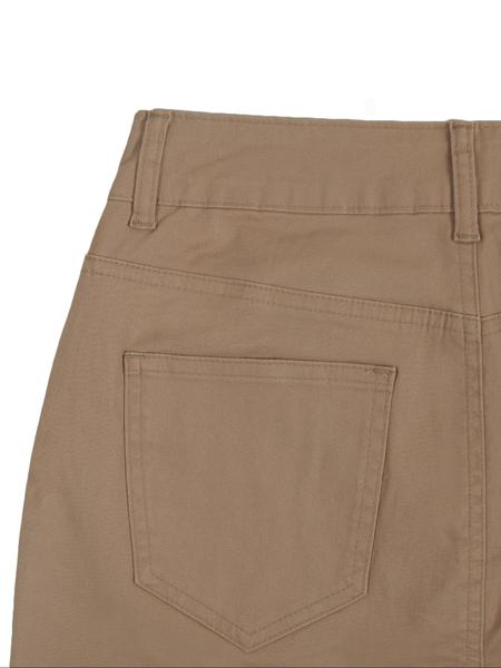 GILIPUR Y2K Khaki Textured Work Pants With Multiple Pockets, Slim-Fit, For Summer And Autumn,Women's slim fit sports pants，Skinny Pants,Deals For You Days,Spotlight Finds,summer,shop now,casual ,all sizes,fits all sizes,ladies,this summer,get yours now,ge