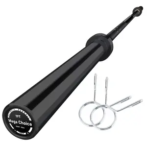 7FT 45LB Powerlifting Barbell, Heavy-Duty 700LB Capacity,  2-Inch Weight Bar for Snatch & Strength Training,  Premium Steel Bushing/Sleeve,  Fits Standard Plates