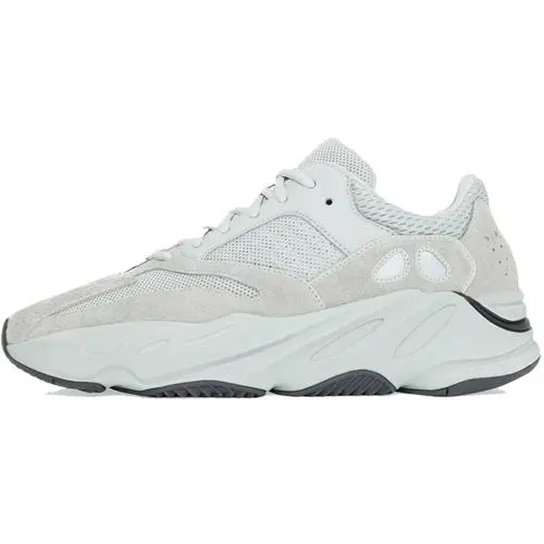 Adidas Originals Yeezy Boost 700 Salt Sneakers for Men and Women – Comfortable, Non-Slip, Low-Top Dad Shoes in White Verifiable, with credentials and supporting global authentication