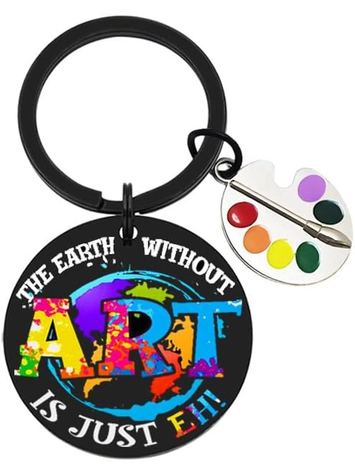 Artist Gifts Art Teacher keychain For Women Men Art Keychain Coolest Gift For Artists Artsy Gift For Women Painters Birthday Presents For Artists Friends Halloween & Christmas For Teens