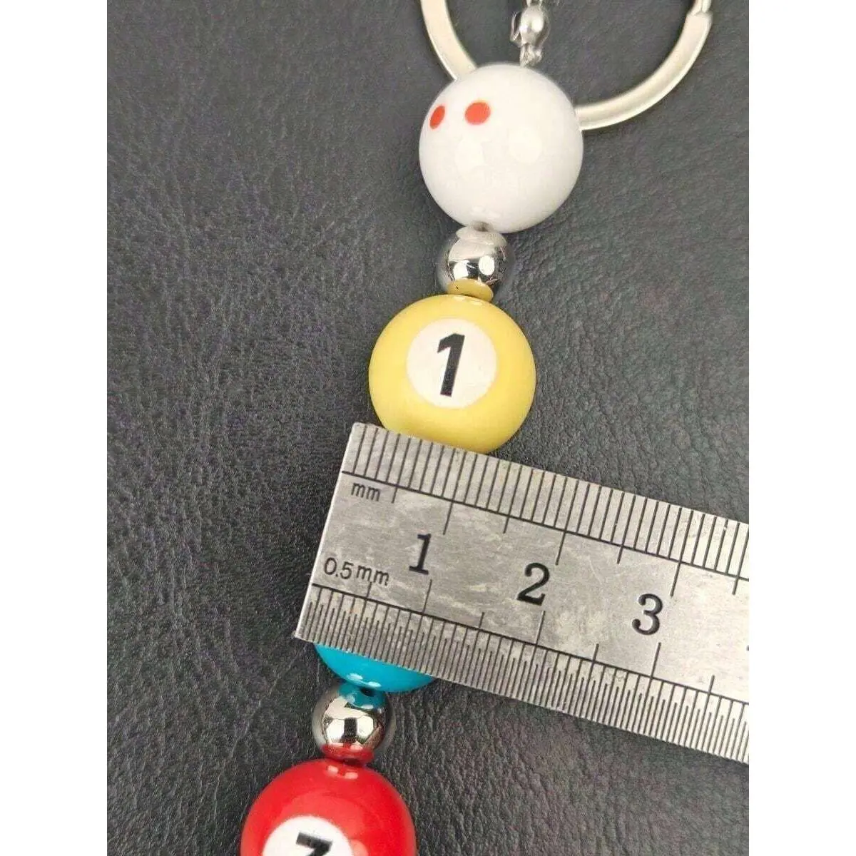 2025 Autumn New Arrivals Multicolour Billiard Ball Chain For Pants Punk Y2K Hip-Hop Men And Women One's Waist Luxury Accessories Halloween Festival Gift Product Numerical Sequence, Randomly Sent JPUK NGGW
