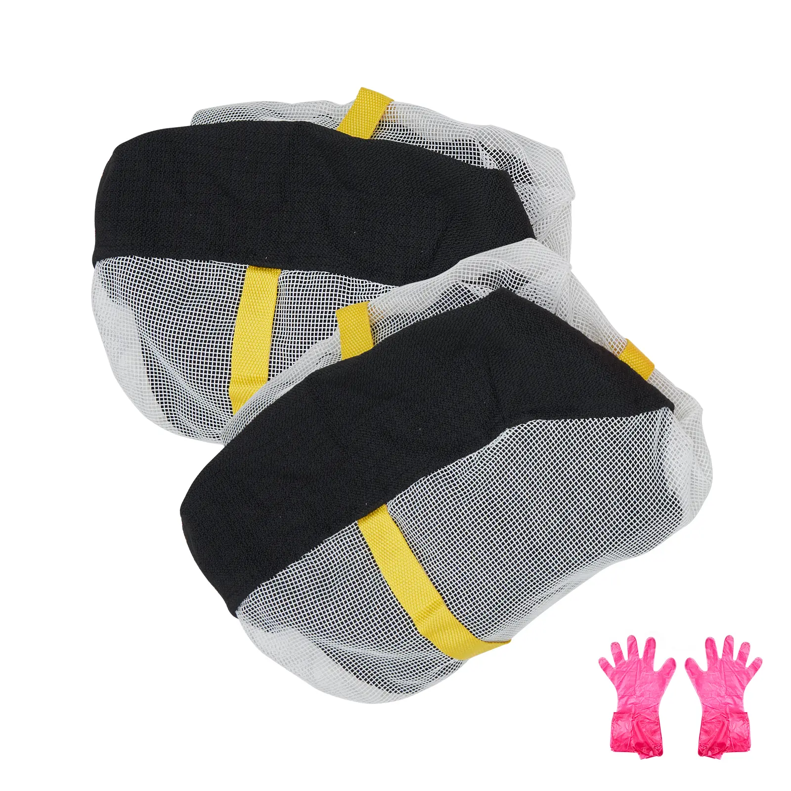 Trolley Thick Tire Snow Socks, Polyester Fiber PET Construction, Robust Anti-Slip Traction and Grip, Anti-Slip Grip