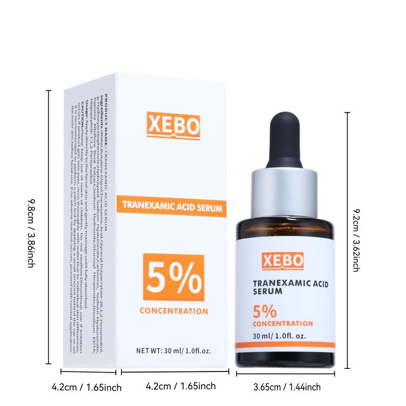 Dark Spot Correcting Serum: 5%  Tranexamic Acid 1.01 fl.oz. (30ml) ｜ Contains sodium hyaluronate, PM Skincare product, Hyperpigmentation, Brightening, Dark Spot Corrector