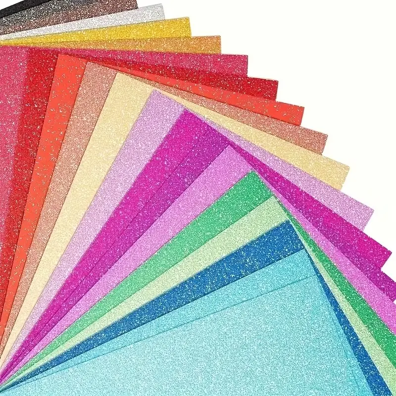 50pcs Multifunctional Thick DIY Paper Sheets, Random Colors, Ideal for Origami, Scrapbooking, Party Decor, School Crafts, Vibrant Craft Materials